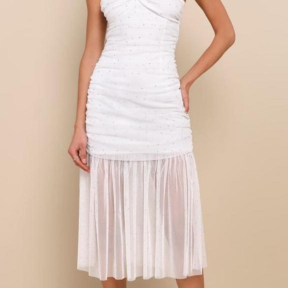 Lulus Women's White Dress